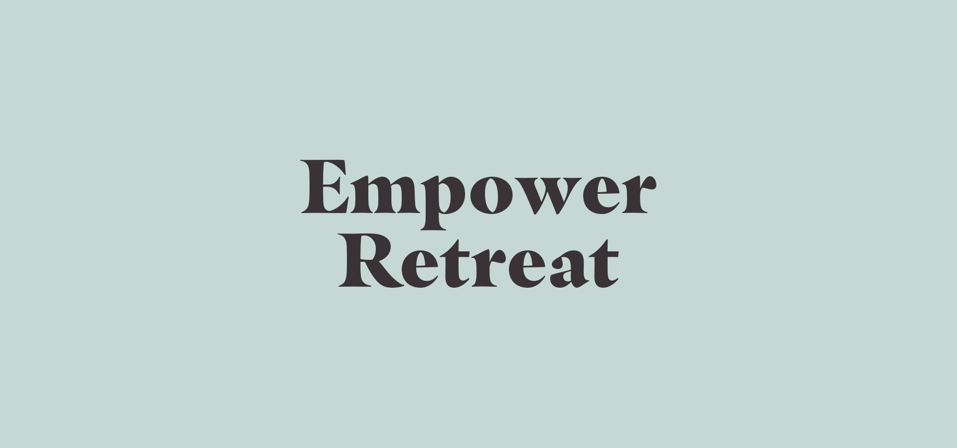 Empower Retreat - Website