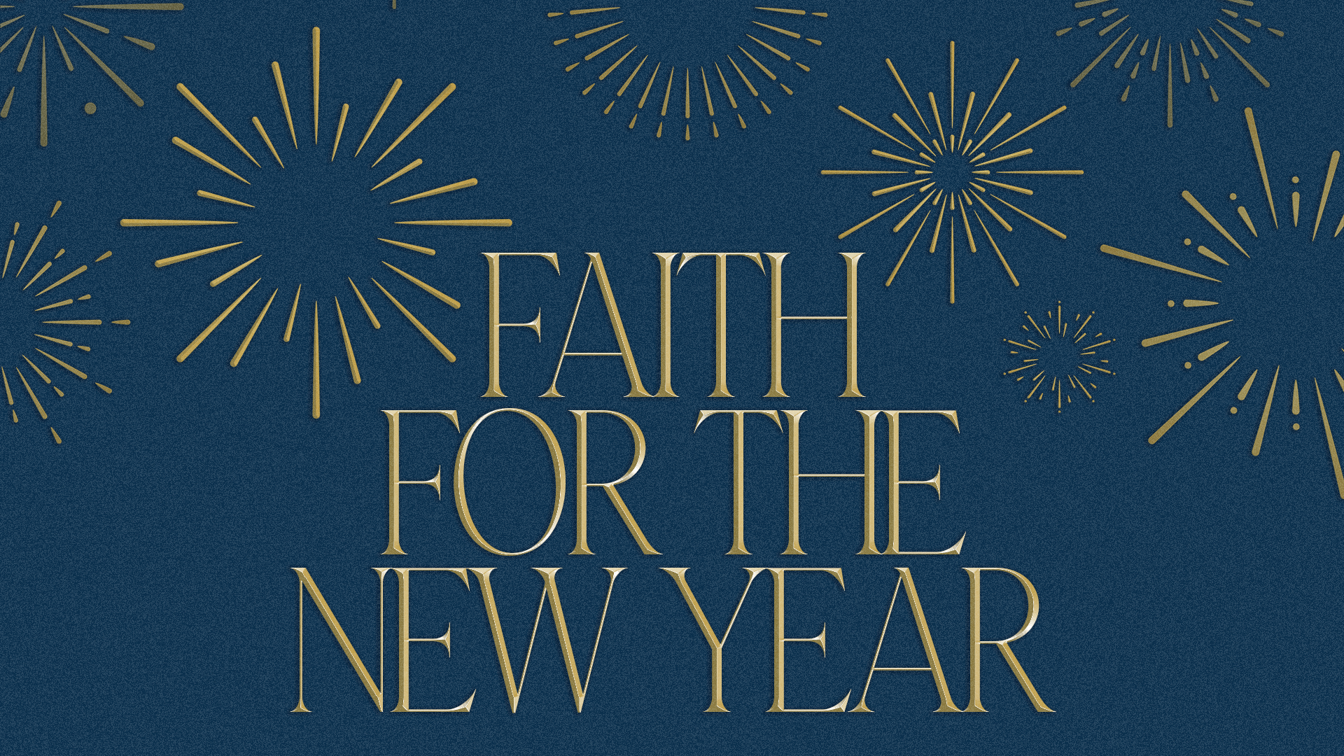 FAITH FOR THE NEW YEAR 1080