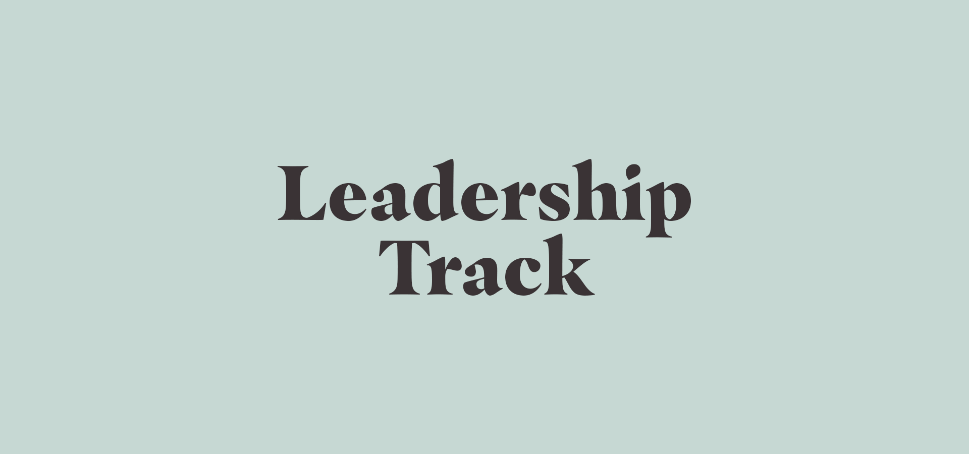 Leadership Training